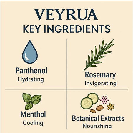 VEYRUA Rosemary Hair Scalp Tonic 120ml