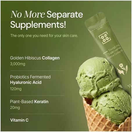 Triple Leaftea Matcha Collagen 1 Pack(20Stick)