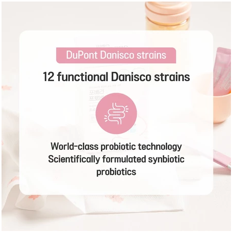 Povera Baby Probiotics Supplement 3billion CFU Vitamin D Infant and toddler Immune probiotics milk flavor powder 30 pouches
