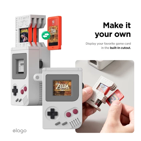 elago NW5 Game Case Keyring for Nintendo Switch Game Card