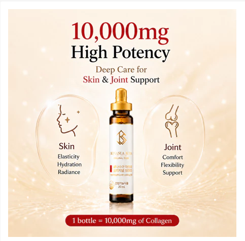 SG[BONASUA] Aura Original 10000mg | Premium Liquid Collagen Drink | Beauty & Joint Health