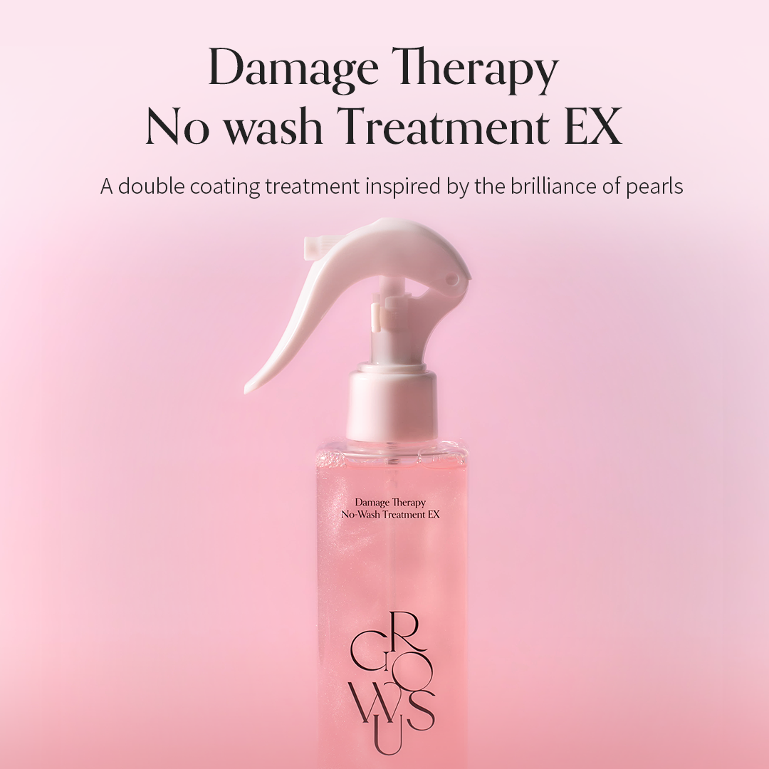 [Shopee Review] [GROWUS Official] Damage therapy No wash Treatment EX, 250ml,