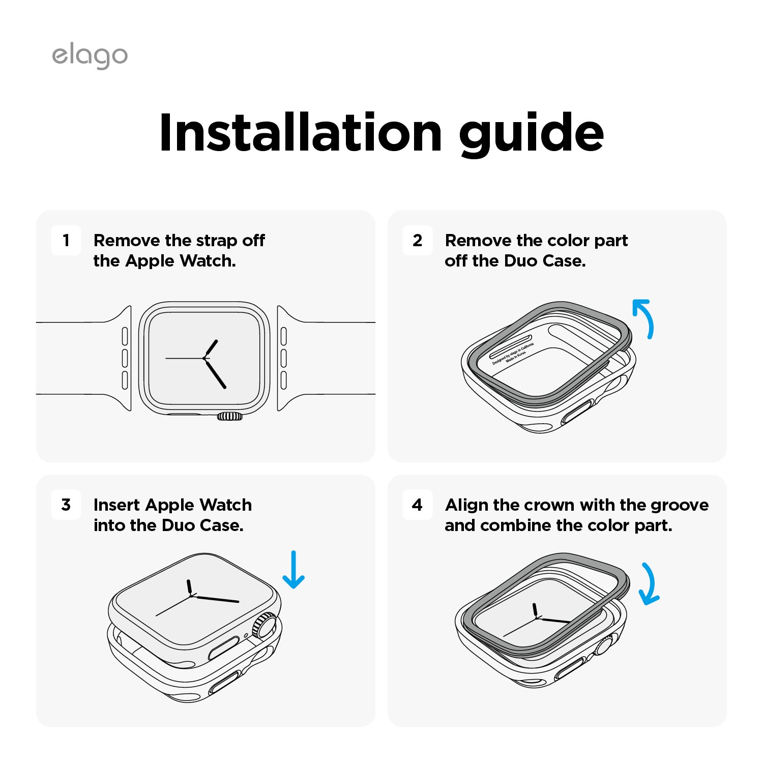 [Shopee Review] elago Duo Case Compatible with Apple Watch Series 10 (42mm/46mm)