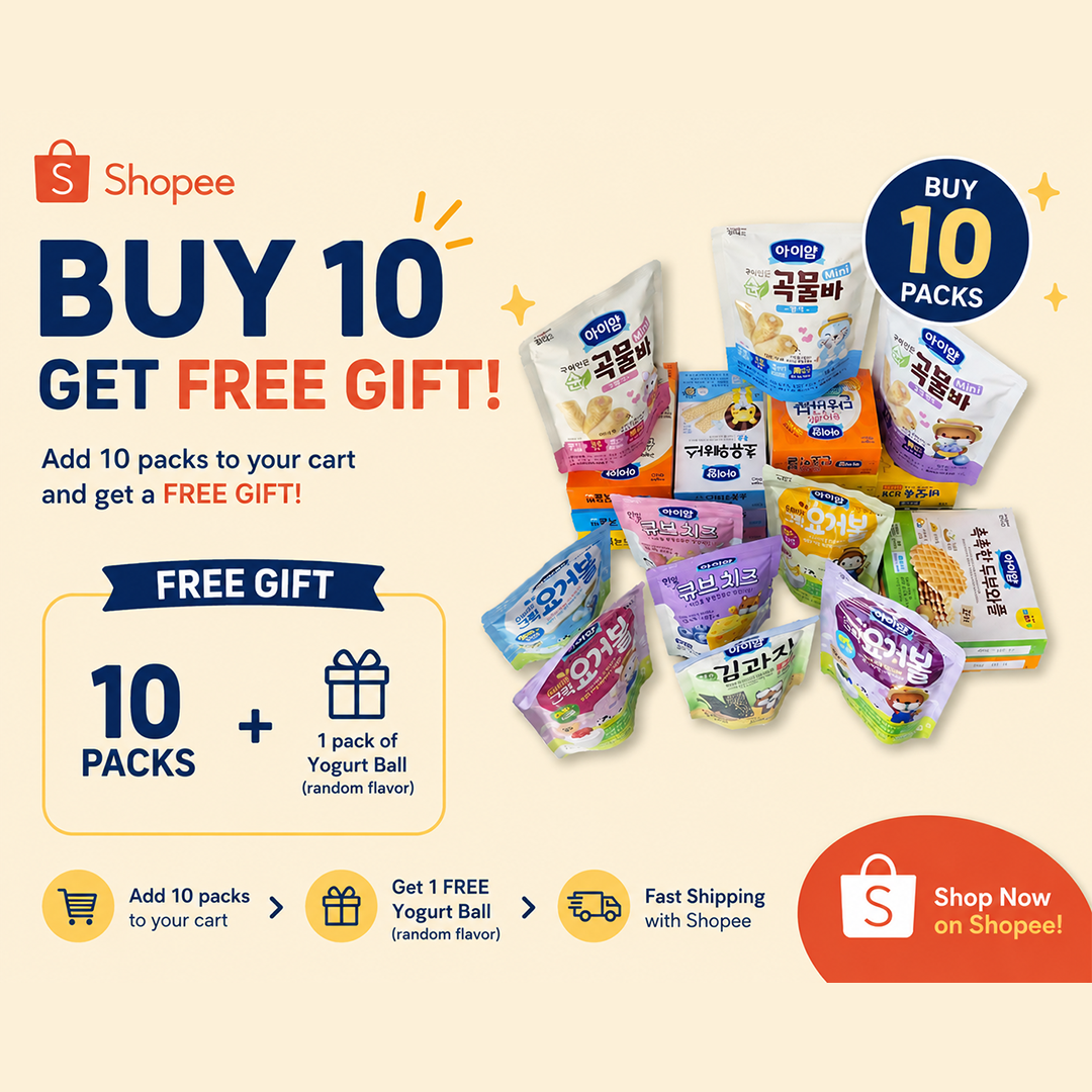 [ILDONG FOODIS] Baby Snack, Calcium wafers, Grain bar, Greek yogurt ball, Freeze-dried Fruit Chips, Seaweed Snacks, Baby snacks, Kids snacks