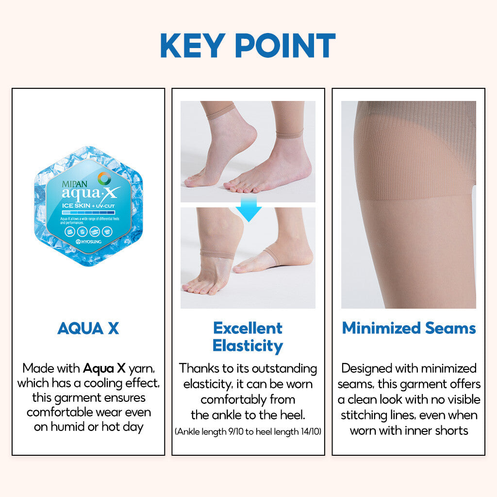 [Shopee Review] [vivissom] Aqua-X 30D Cooling Compression Pantyhose – Invisible Fit, Rip-Resistant, Premium Material