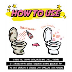 [Shopee Review] Toilet Perfume Smelly Spray Poo Fighters Bathroom deodorant air freshener 55ml 5 types