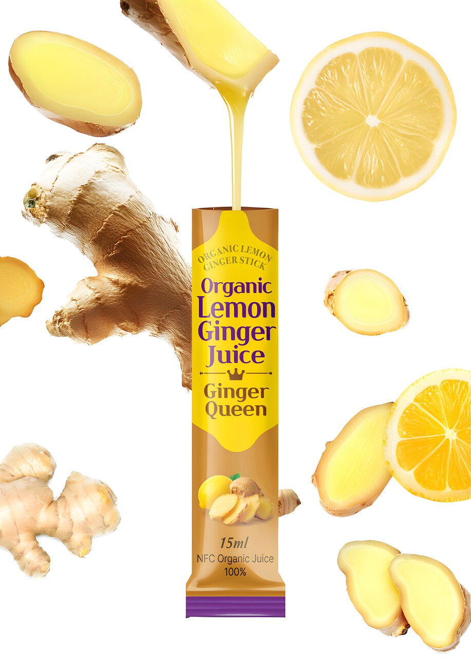 [Shopee Review] Organic Lemon ginger juice GingerQueen