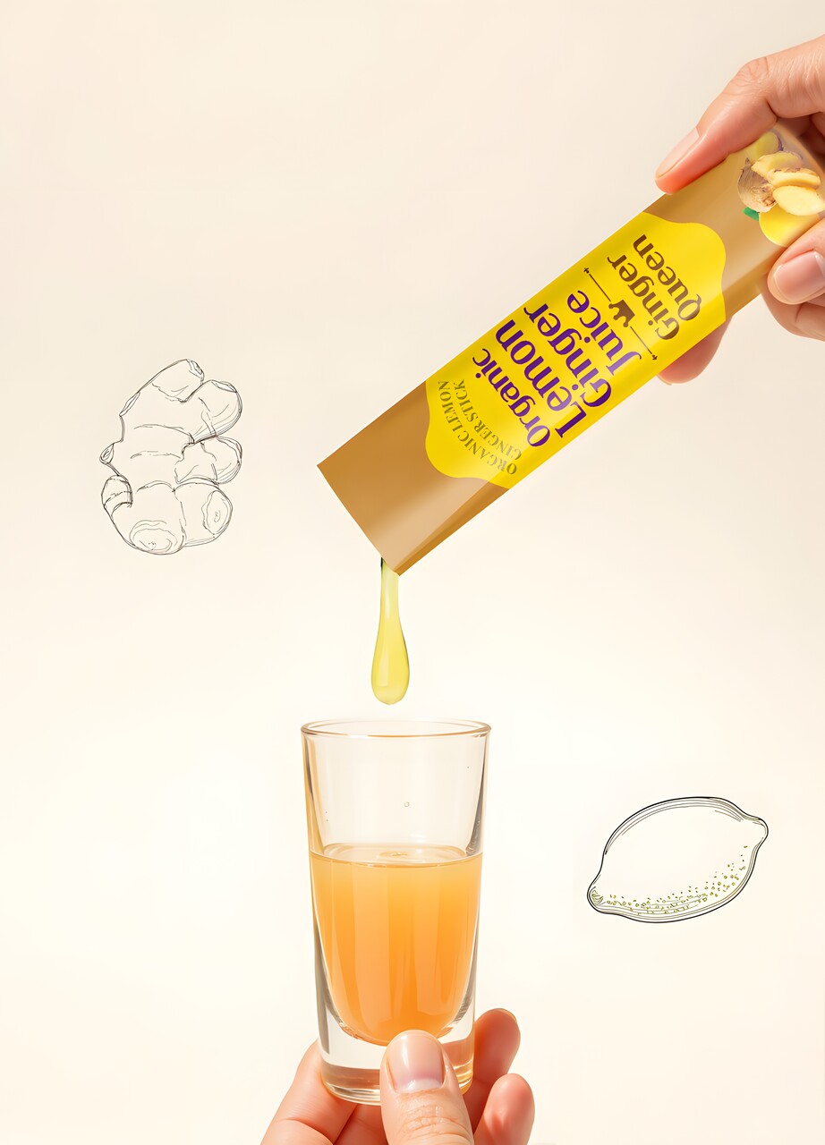 [Shopee Review] Organic Lemon ginger juice GingerQueen