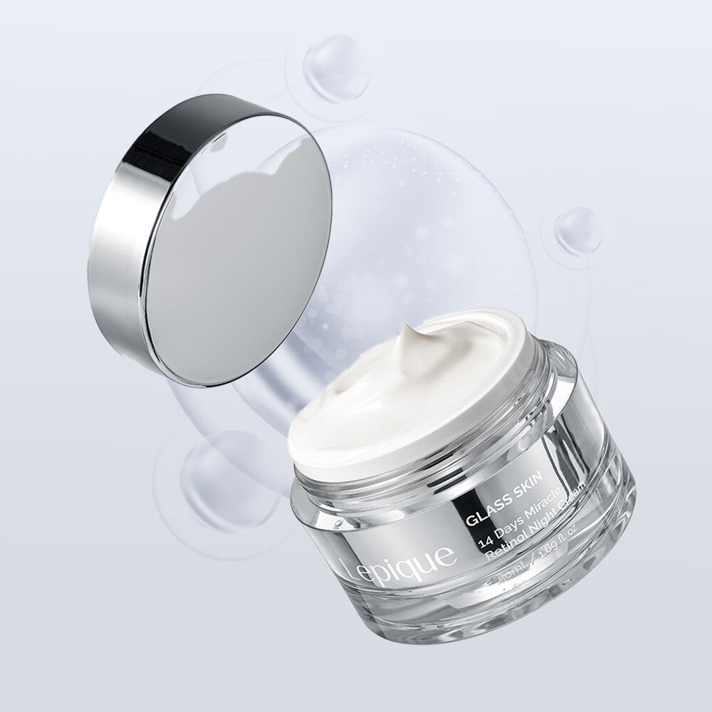 [Shopee Review] Lepique Glass Skin 14days Miracle Retinol Nightcream
