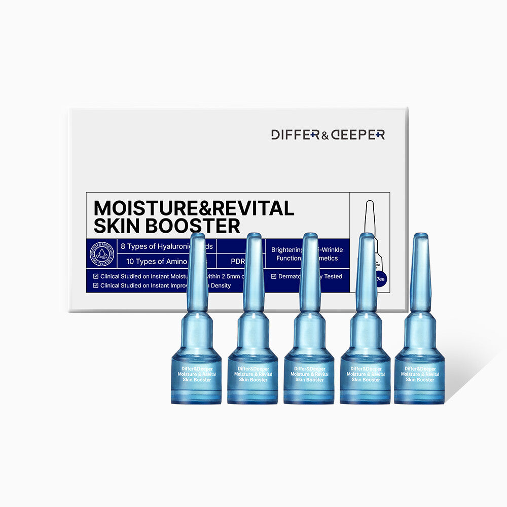 [UGC] Differndeeper Moisture Revital Skin Booster (2ml x 5) starter pack