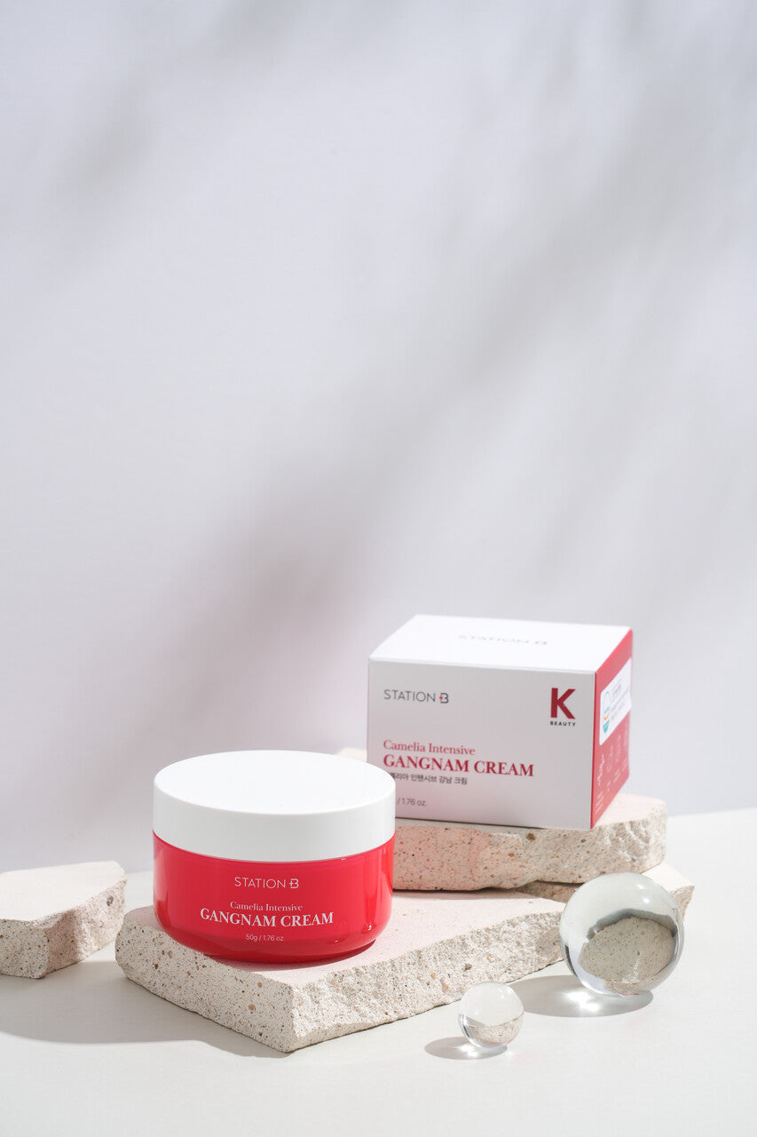 [UGC] STATIONB Camelia Intensive Gangnam Cream & STATIONB Moisturizing Rich Gangnam Cream