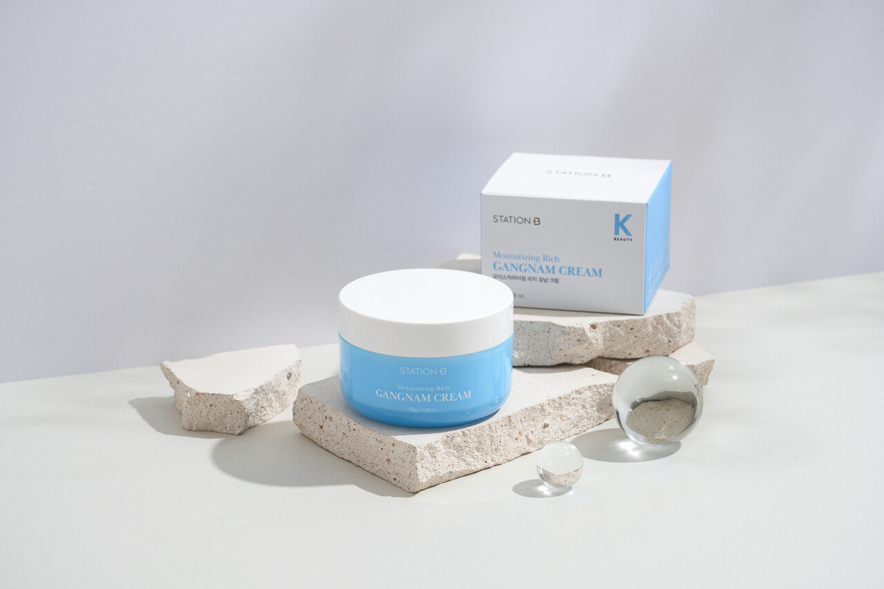 [UGC] STATIONB Camelia Intensive Gangnam Cream & STATIONB Moisturizing Rich Gangnam Cream