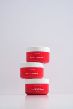 [Shopee Review] STATIONB Camelia Intensive Gangnam Cream (Red) / STATIONB Moisturizing Rich Gangnam Cream (Blue)